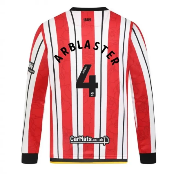 main product shot featuring Adult Home Shirt L/S 24/25 - 4 ARBLASTER
