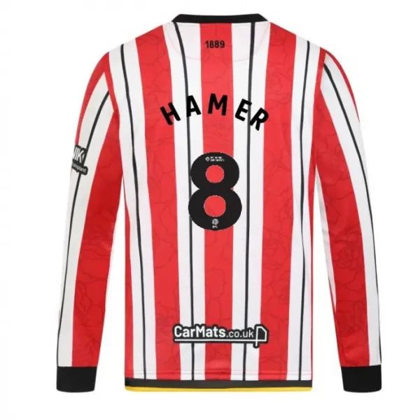 Product photography of Adult Home Shirt L/S 24/25 - 8 HAMER, main