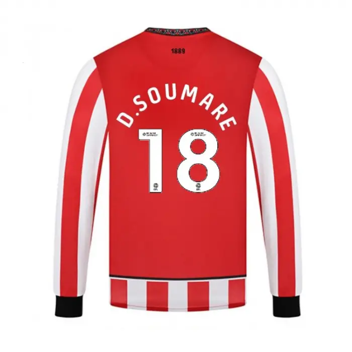 Detailed main image of Adult Home Shirt L/S 25/26 - 18 SOUMARE