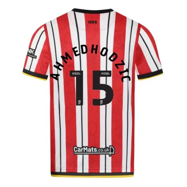 main product shot featuring Adult Home Shirt S/S 24/25 - 15 AHMEDHODZIC