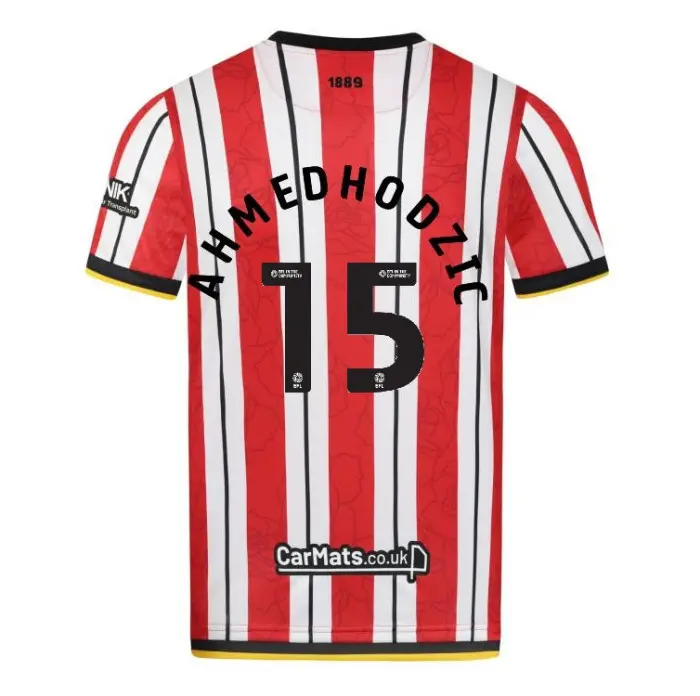 main product shot featuring Adult Home Shirt S/S 24/25 - 15 AHMEDHODZIC