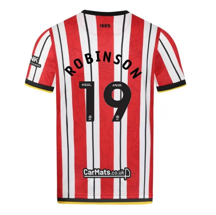 Adult Home Shirt S/S 24/25 - 19 ROBINSON pictured from a main angle