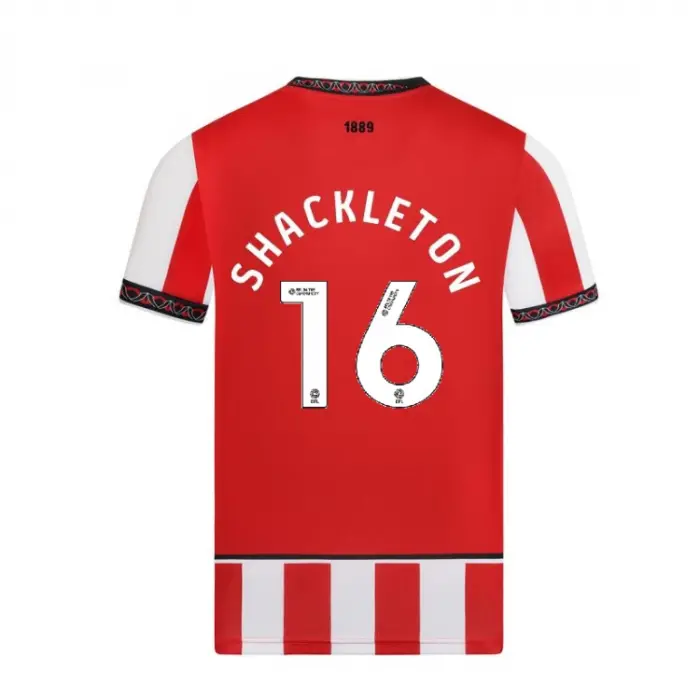 main view of Adult Home Shirt S/S 25/26 - 16 SHACKLETON