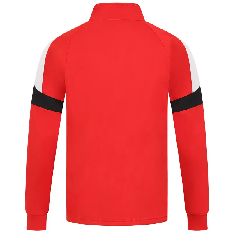 alternate product shot featuring Adult Taylor 1/4 Zip 25 R/B/W