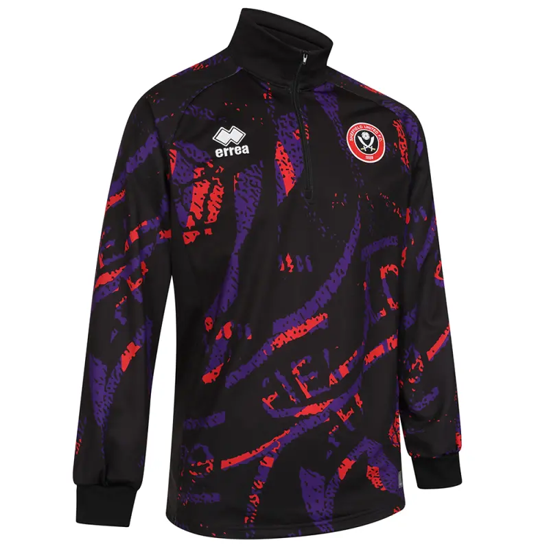 alternate product shot featuring Adult Warm Up 1/4 Zip 25 B/P/R