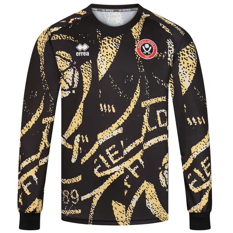 Adult Warm Up Jersey LS 25 B/G shown in a main product photo