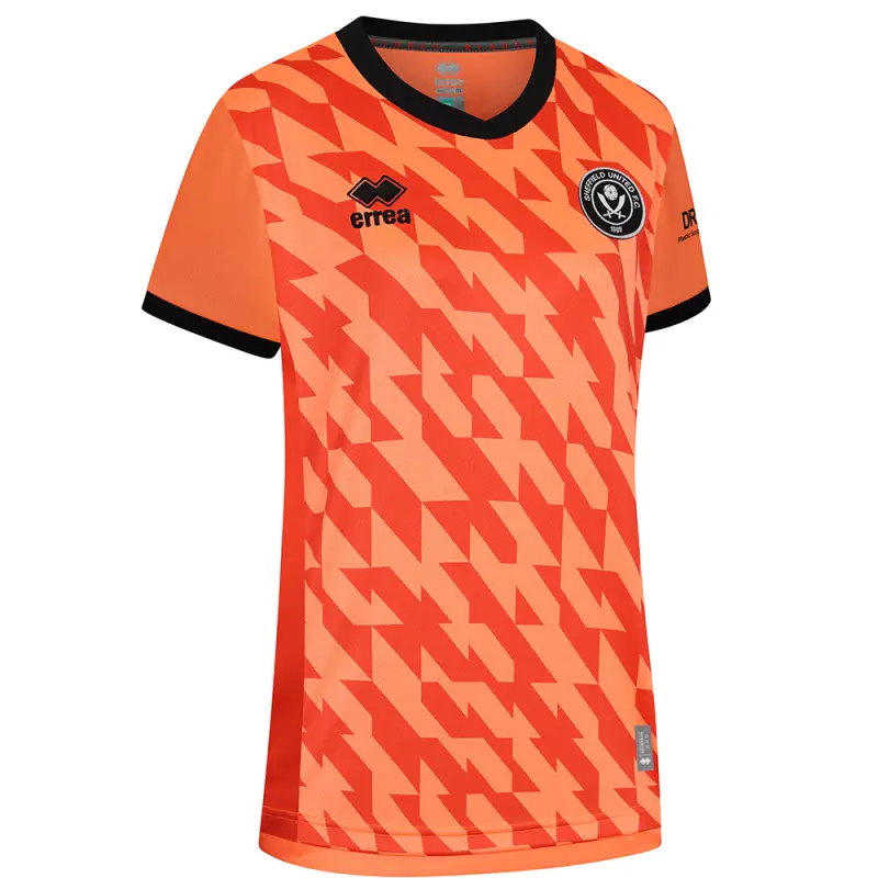 Adult Women Fit GK Orange Shirt S/S 24/25 visual highlighting the alternate view