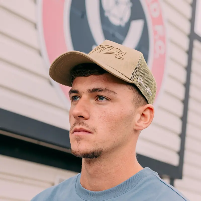 BDTBL Khaki Cap shown in a alternate product photo