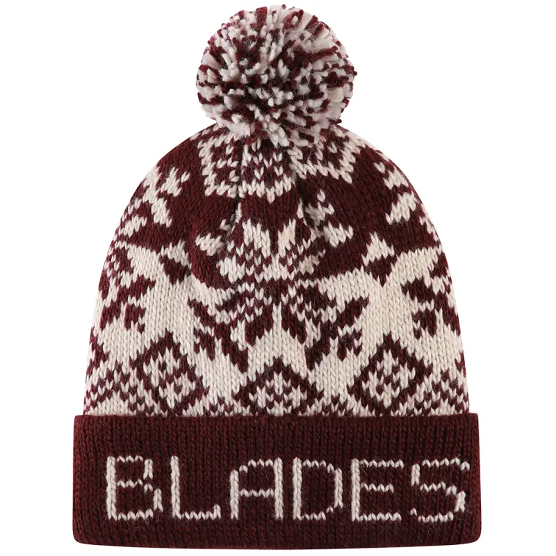 Blades Fairisle Bobble Hat displayed in a main image