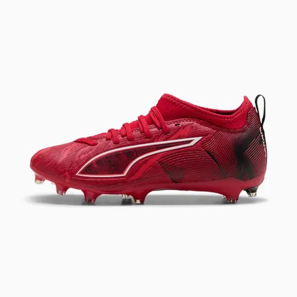 Christian Pulisic x Puma Ultra 6 Match FG AG GS 'Black Fast Red' product image, main
