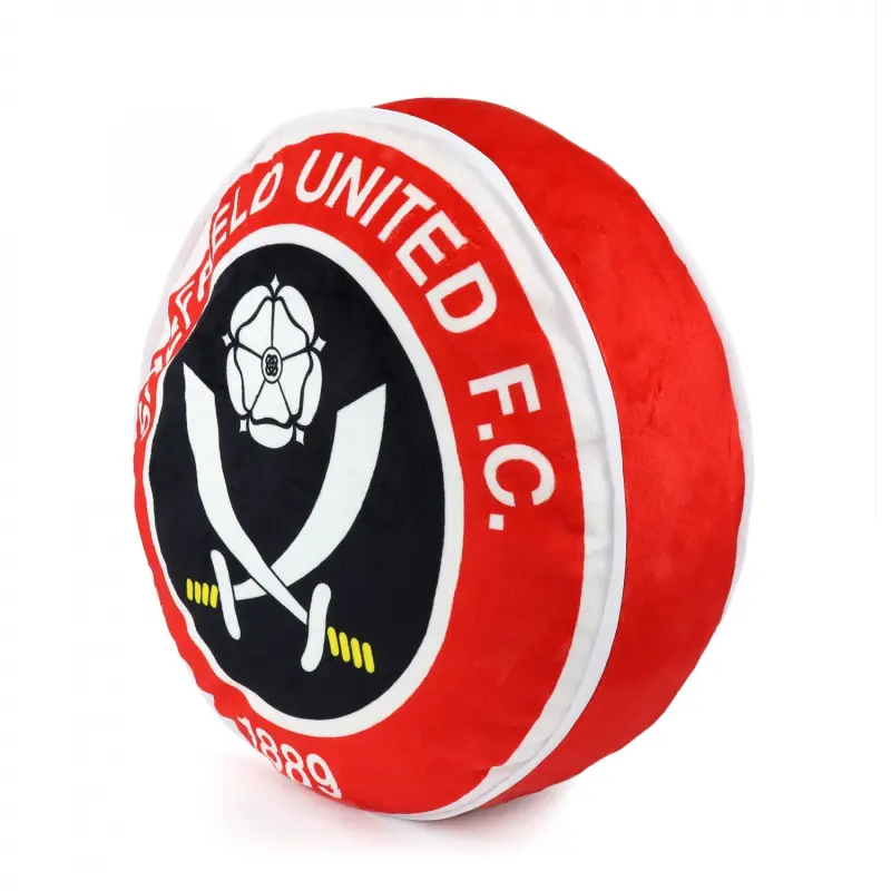 Circular Crest Cushion displayed in a alternate image