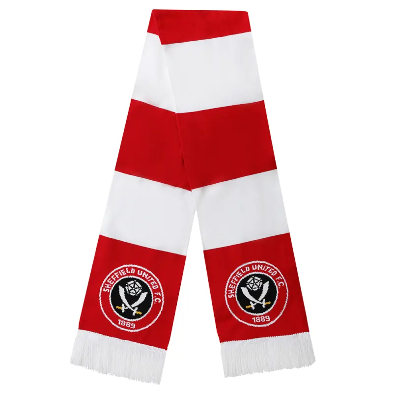 Colour Crest Scarf pictured from a alternate angle