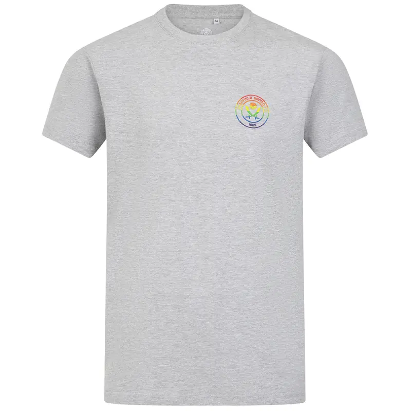 Dalton Rainbow Tee Grey pictured from a main angle