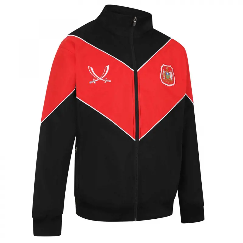 alternate view of FA Cup Anniversary Jacket B/R/W