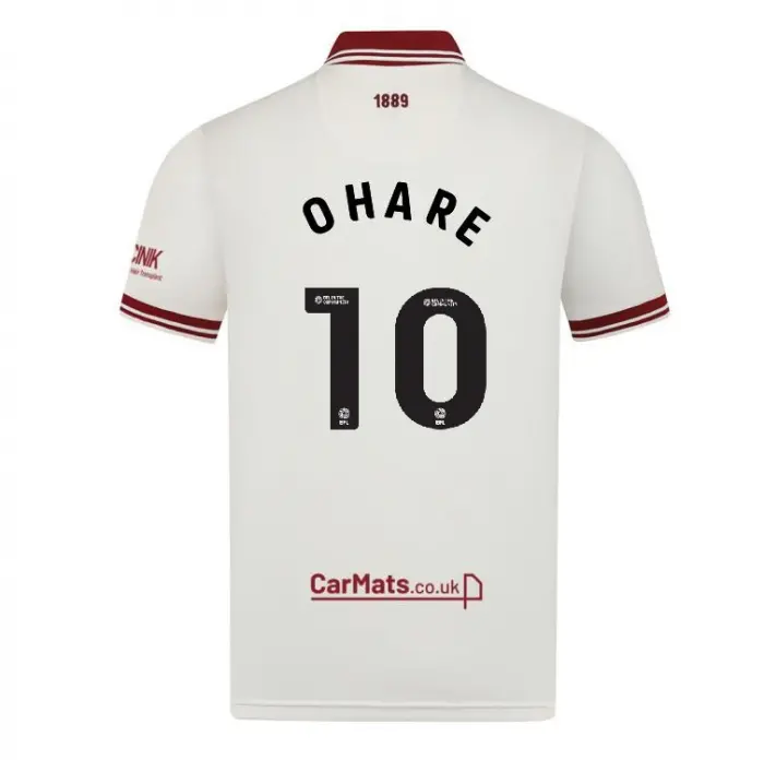 Junior 3rd Shirt S/S 24/25 - 10 OHARE displayed in a main image