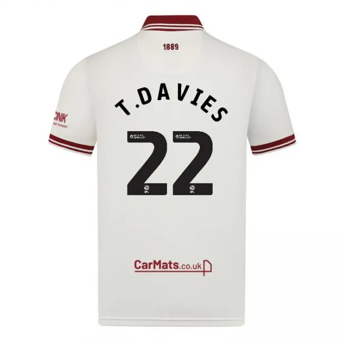 Product photography of Junior 3rd Shirt S/S 24/25 - 22 T.DAVIES, main