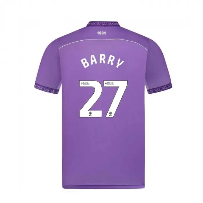 Junior 3rd Shirt S/S 25/26 - 27 BARRY displayed in a main image