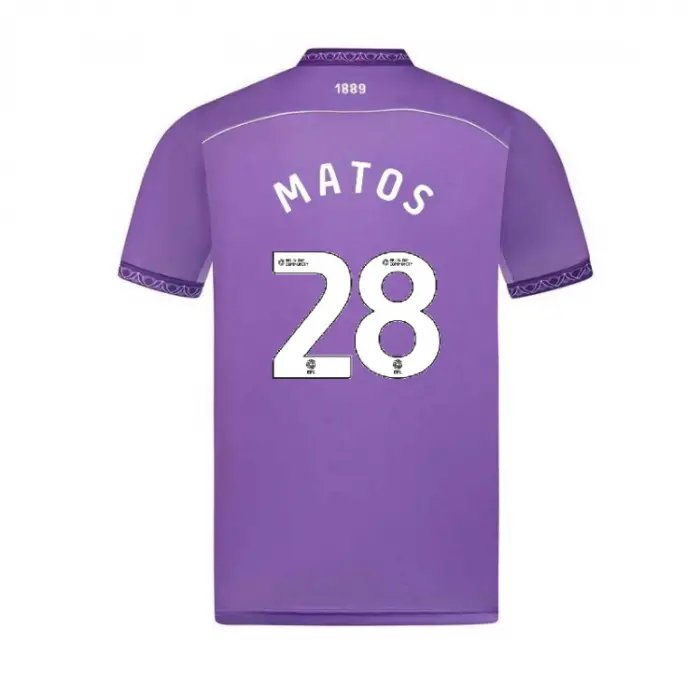 Junior 3rd Shirt S/S 25/26 - 28 MATOS shown in a main product photo