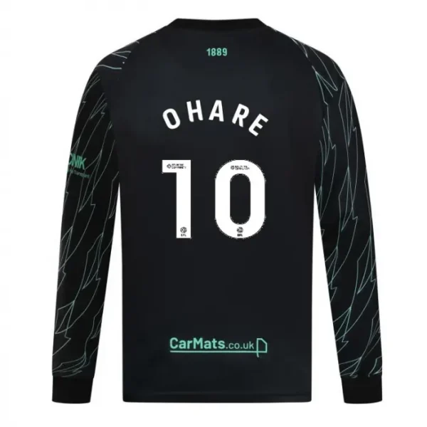 Junior Away Shirt L/S 24/25 - 10 OHARE pictured from a main angle