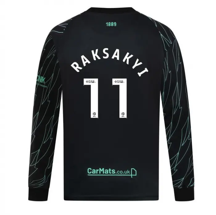 Junior Away Shirt L/S 24/25 - 11 RAKSAKYI – Product Photo 1 main photo showcasing Junior Away Shirt L/S 24/25 - 11 RAKSAKYI