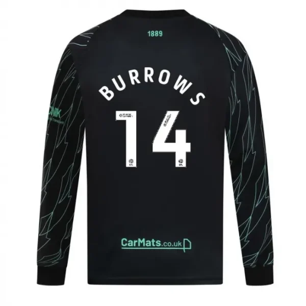 main photo showcasing Junior Away Shirt L/S 24/25 - 14 BURROWS