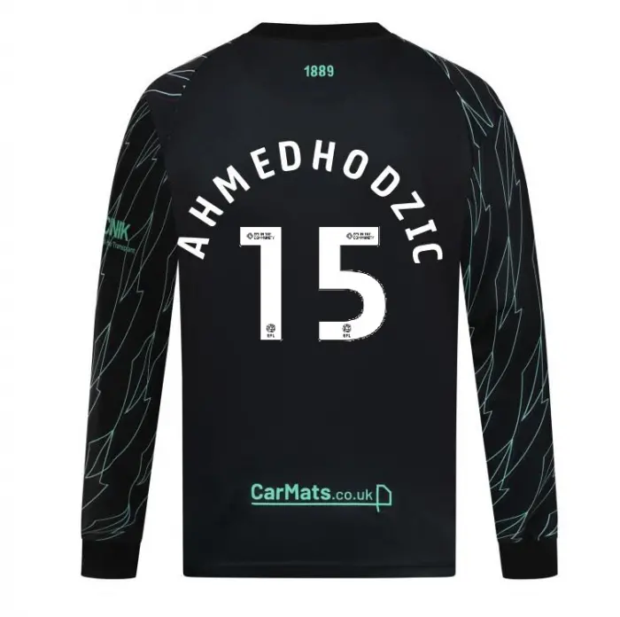 Junior Away Shirt L/S 24/25 - 15 AHMEDHODZIC visual highlighting the main view