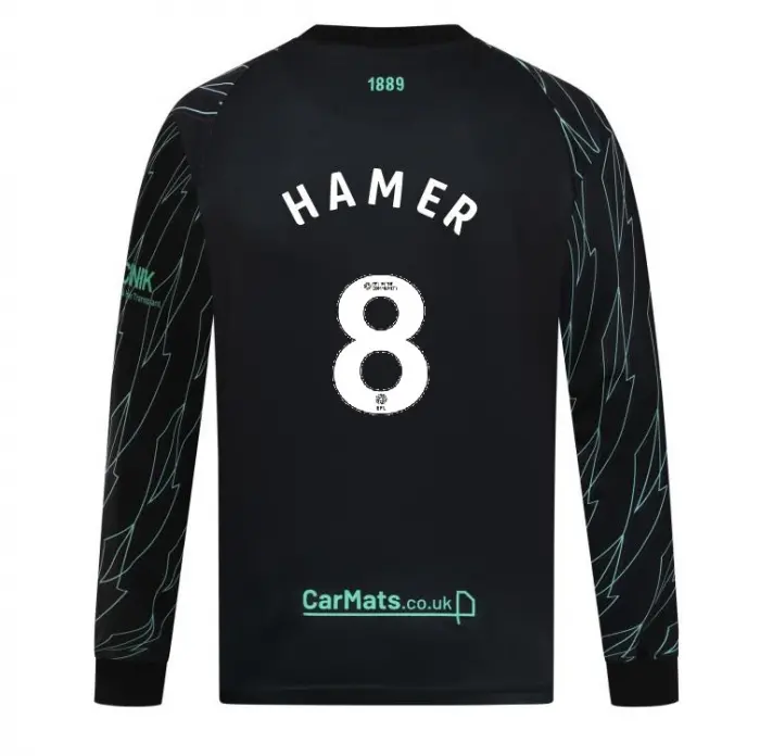 Junior Away Shirt L/S 24/25 - 8 HAMER pictured from a main angle