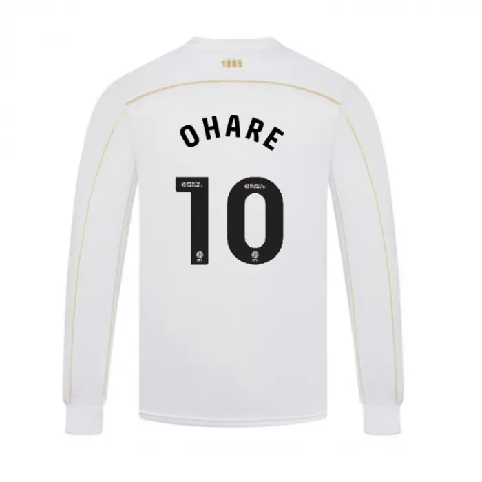 Junior Away Shirt L/S 25/26 - 10 OHARE visual highlighting the main view