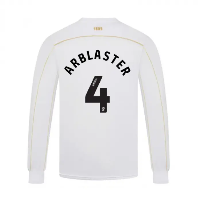 Junior Away Shirt L/S 25/26 - 4 ARBLASTER pictured from a main angle