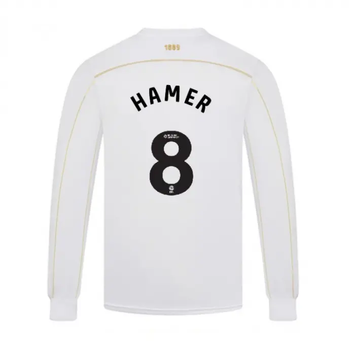 main view of Junior Away Shirt L/S 25/26 - 8 HAMER