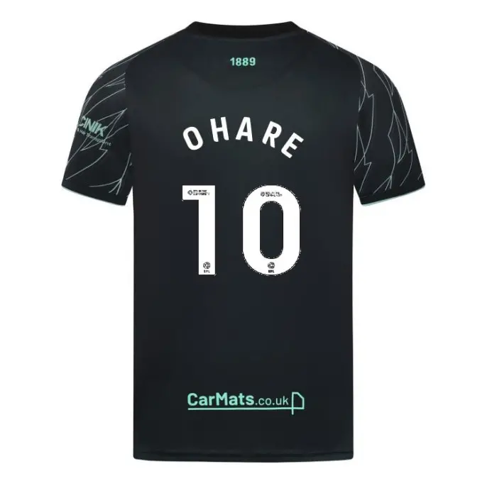 Junior Away Shirt S/S 24/25 - 10 OHARE shown in a main product photo