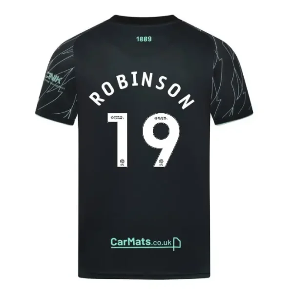 main product shot featuring Junior Away Shirt S/S 24/25 - 19 ROBINSON