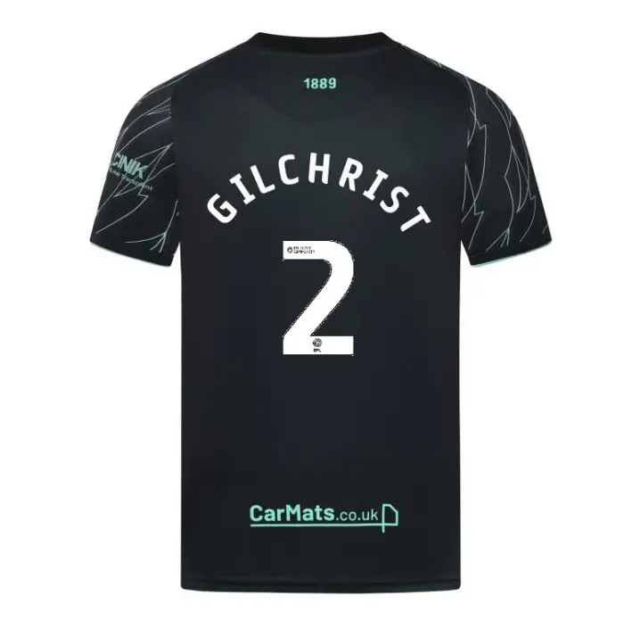 Junior Away Shirt S/S 24/25 - 2 GILCHRIST pictured from a main angle