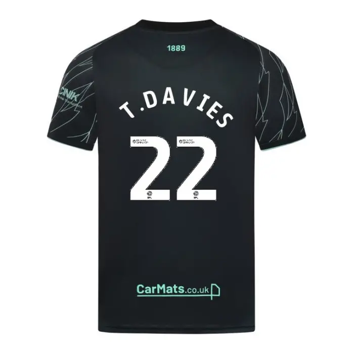 main photo showcasing Junior Away Shirt S/S 24/25 - 22 T.DAVIES
