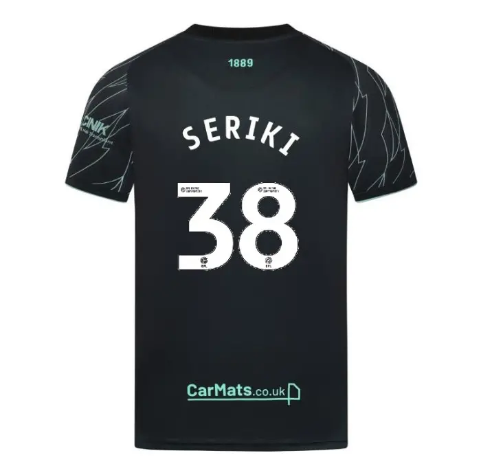 Junior Away Shirt S/S 24/25 - 38 SERIKI visual highlighting the main view