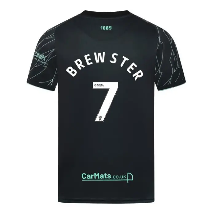 main photo showcasing Junior Away Shirt S/S 24/25 - 7 BREWSTER