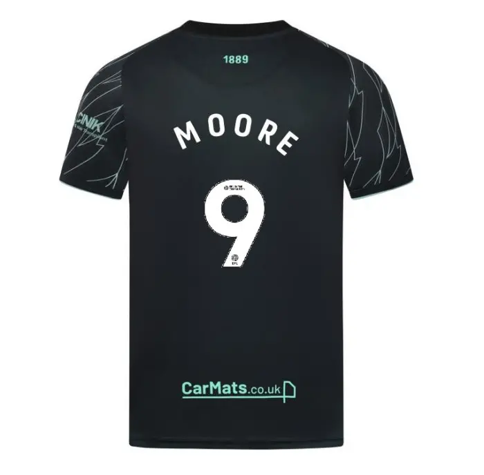 main product shot featuring Junior Away Shirt S/S 24/25 - 9 MOORE