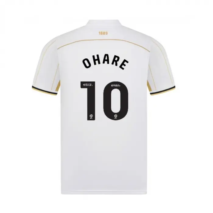 Junior Away Shirt S/S 25/26 - 10 OHARE pictured from a main angle
