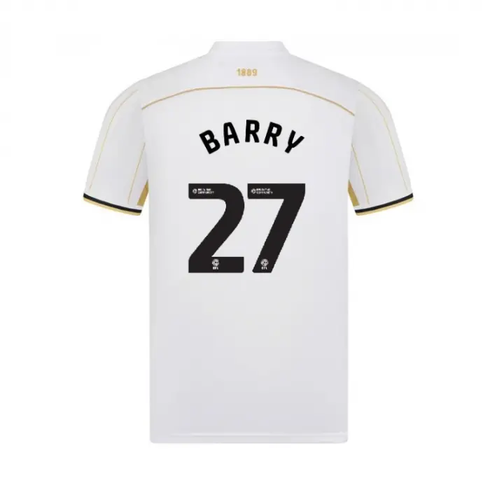 Product photography of Junior Away Shirt S/S 25/26 - 27 BARRY, main