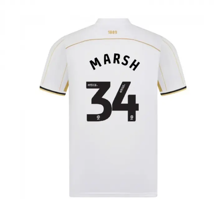 Junior Away Shirt S/S 25/26 - 34 MARSH displayed in a main image