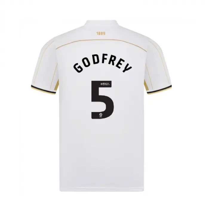 main product shot featuring Junior Away Shirt S/S 25/26 - 5 GODFREY