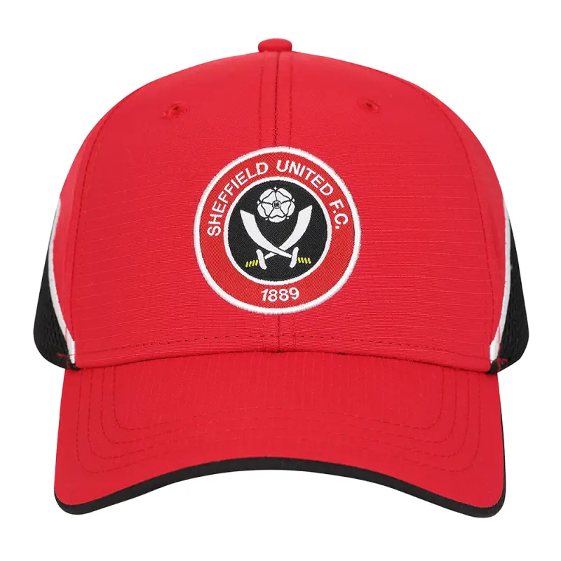main view of Junior Club Mesh Cap R/B/W