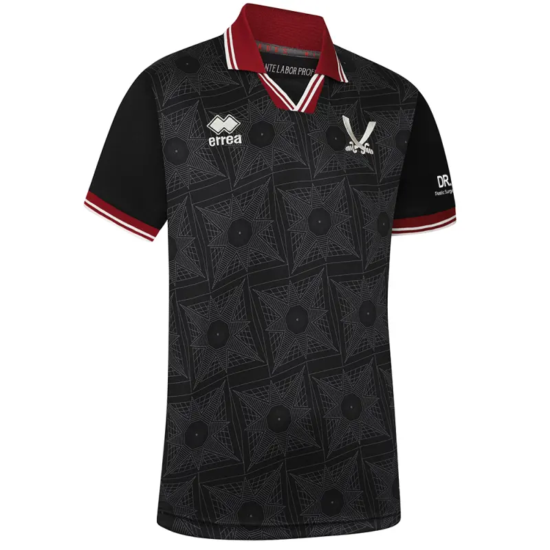 alternate product shot featuring Junior GK Black S/S Shirt 24/25 With Custom Printing