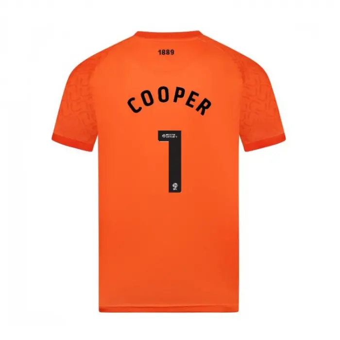 Detailed main image of Junior GK Orange S/S Shirt 25/26 - 1 COOPER