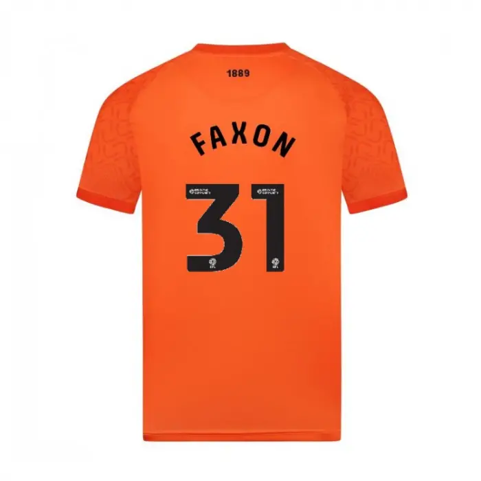 main photo showcasing Junior GK Orange S/S Shirt 25/26 - 31 FAXON