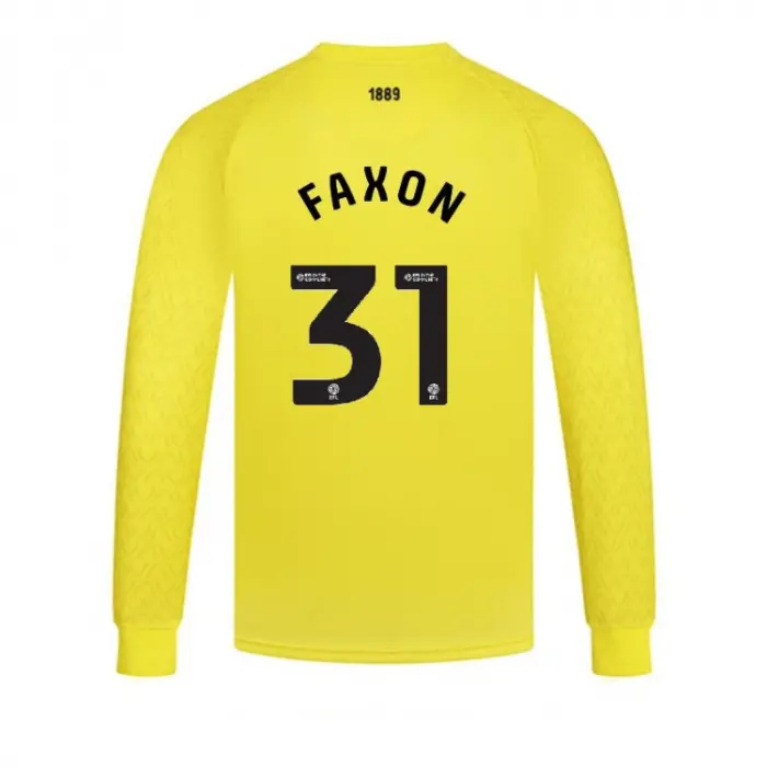 main photo showcasing Junior GK Yellow L/S Shirt 25/26 - 31 FAXON