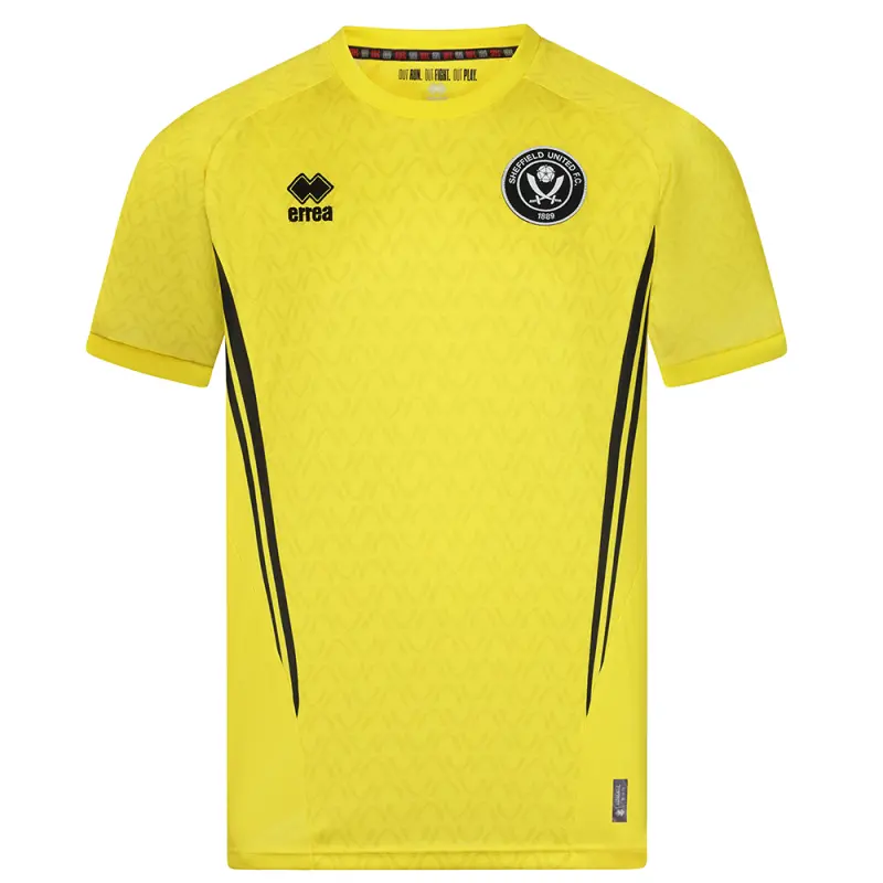 Junior GK Yellow S/S Shirt 25/26 displayed in a main image