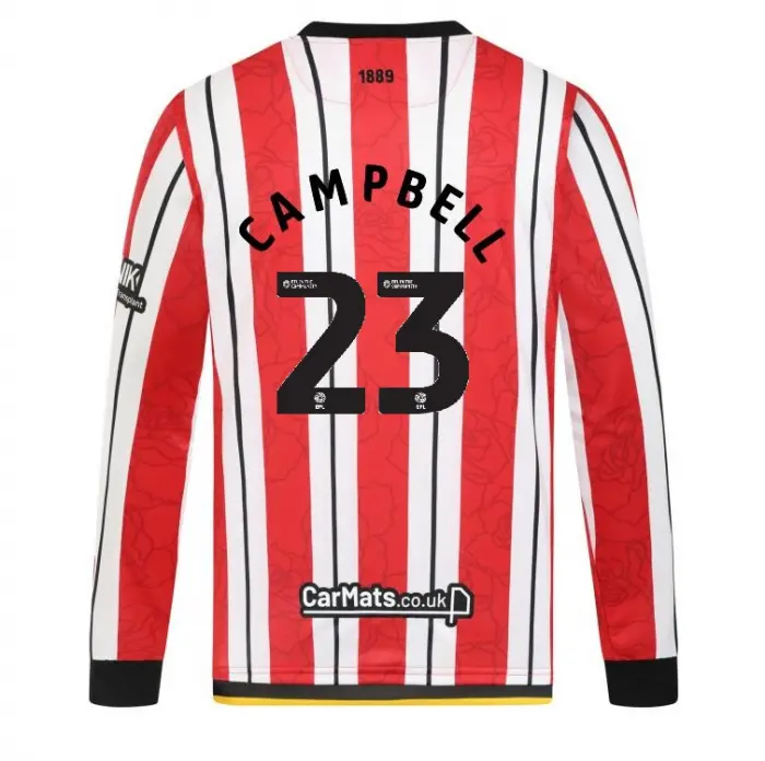 Junior Home Shirt L/S 24/25 - 23 CAMPBELL product image, main