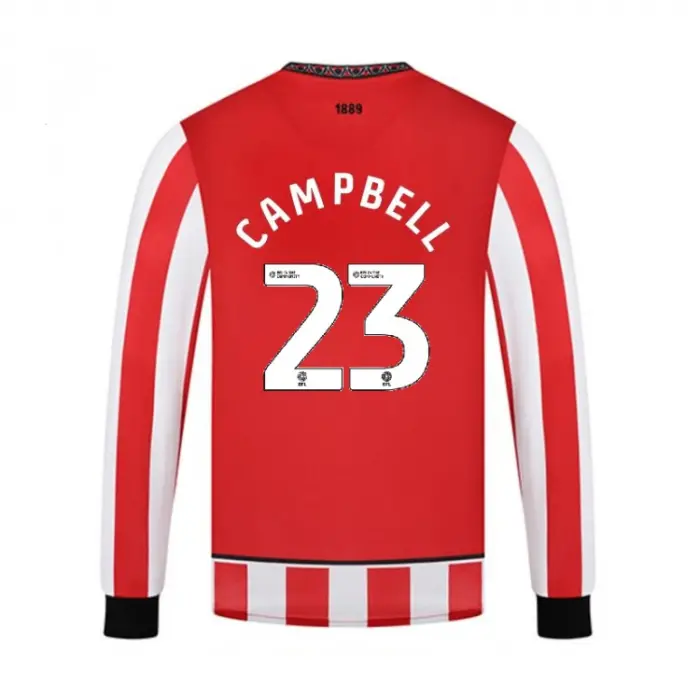 Junior Home Shirt L/S 25/26 - 23 CAMPBELL displayed in a main image