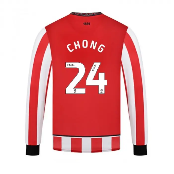 main product shot featuring Junior Home Shirt L/S 25/26 - 24 CHONG